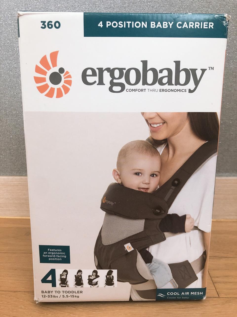 에르고 베이비 4포지션 360쿨에어 아기띠
