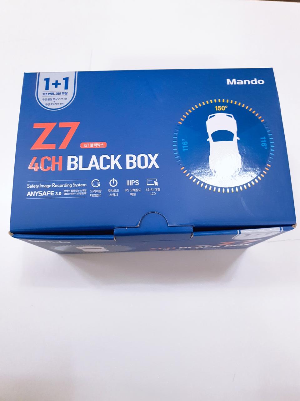 블랙박스 4채널 만도Z7 (128기가) 새상풍 팝니다