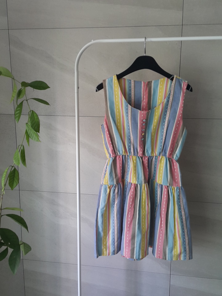 마카롱 미니 원피스