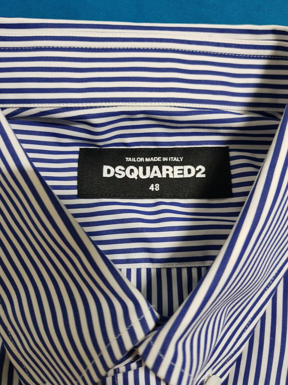 루나에비뉴7 디스퀘어드2 남성 스트라이프 셔츠 맞춤복 라인