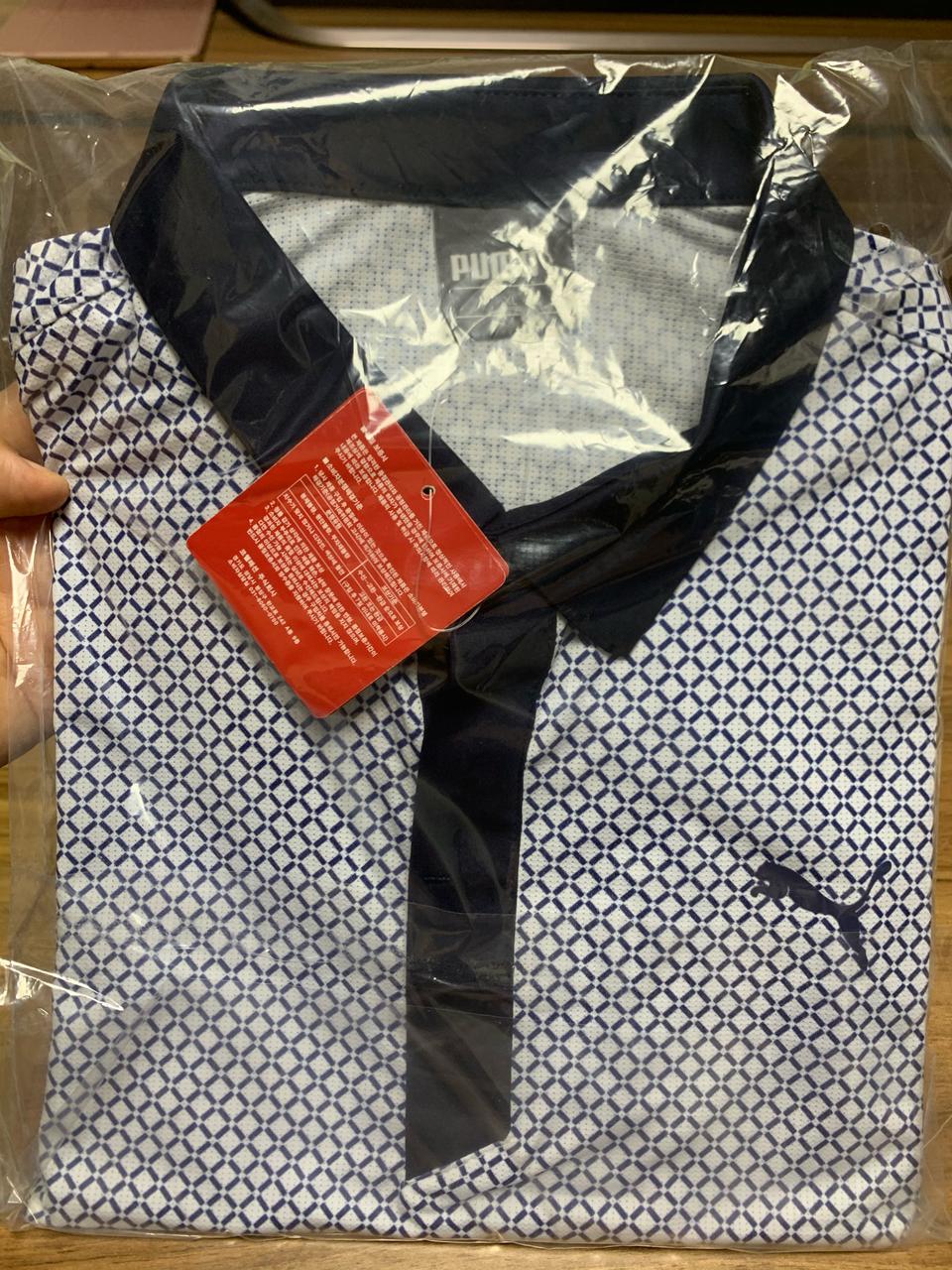 퓨마골프 남성 반팔티