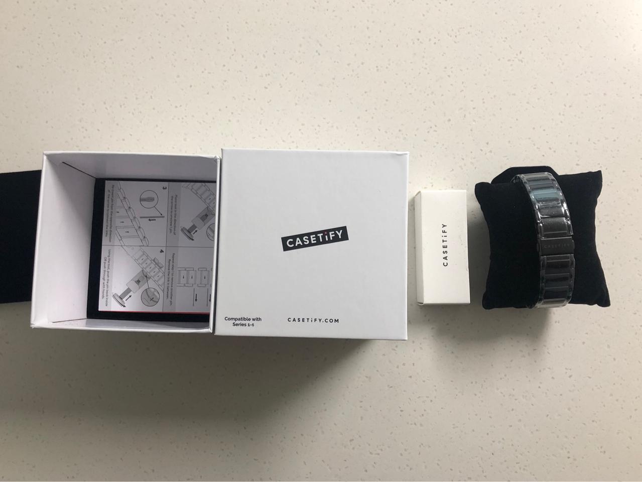 케이스티파이 정품 애플워치 링크 브레이슬릿