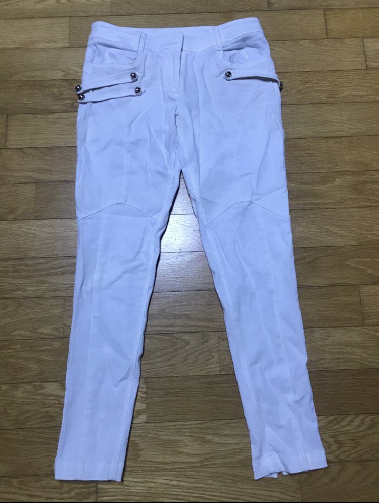 오즈세컨 화이트 진 팬츠