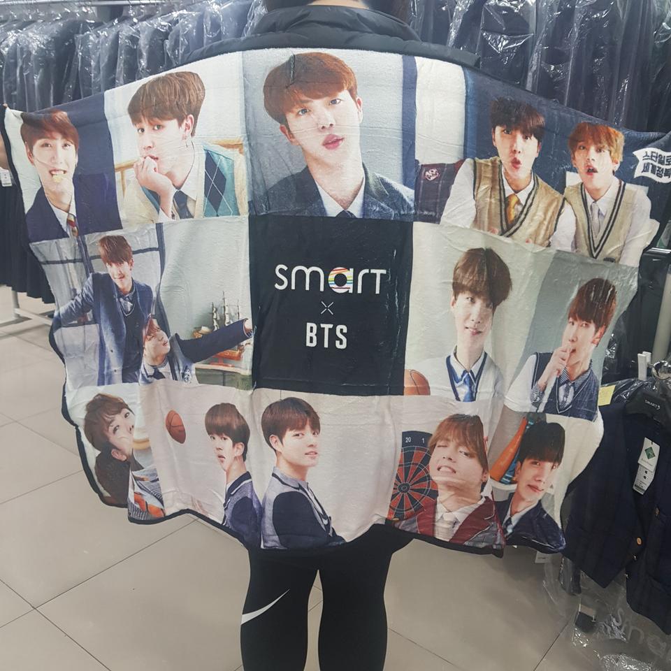 BTS 무릎담요/ 방탄소년단