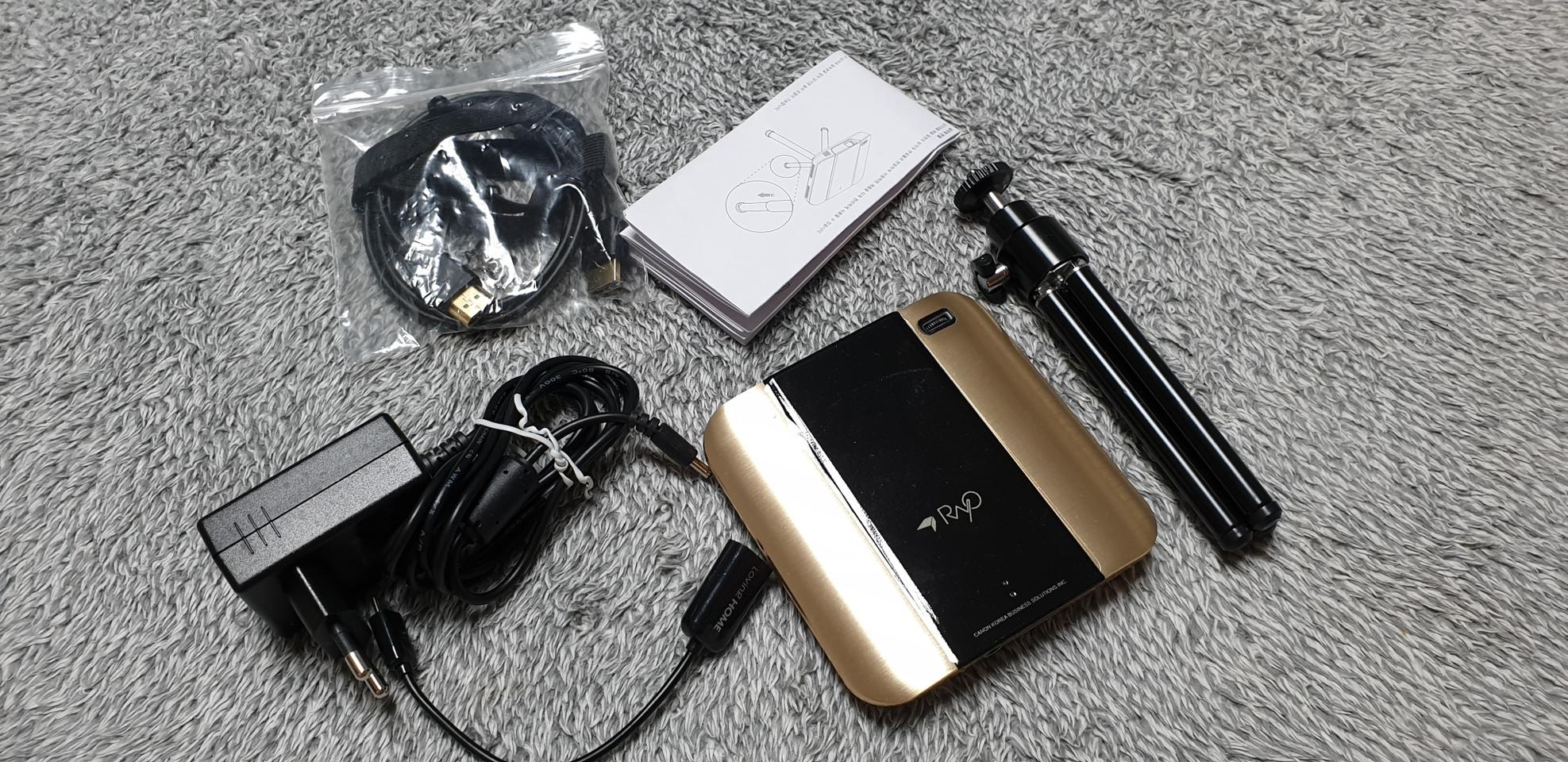 캐논 레이요 i8 골드/미니빔/미니빔프로젝터 최상급