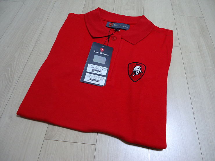 람보르기니 여성용 골프웨어 티셔츠 90 새제품