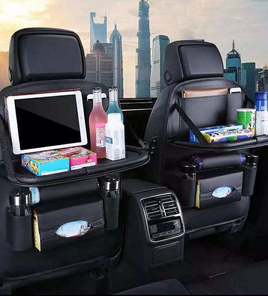 차량 좌석의자 테이블 수납