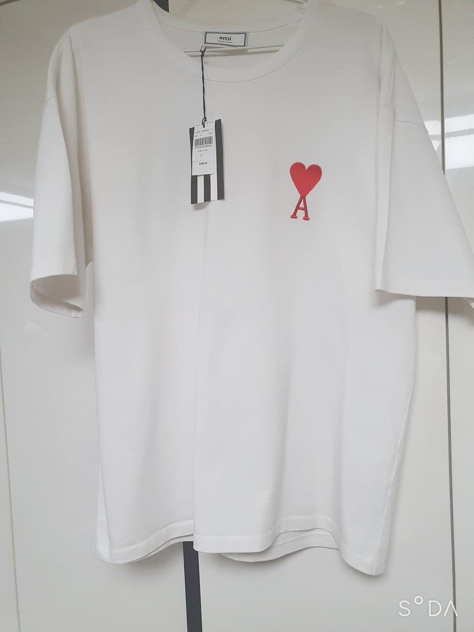 [정품]아미ami빅하트 반팔티팝니다!