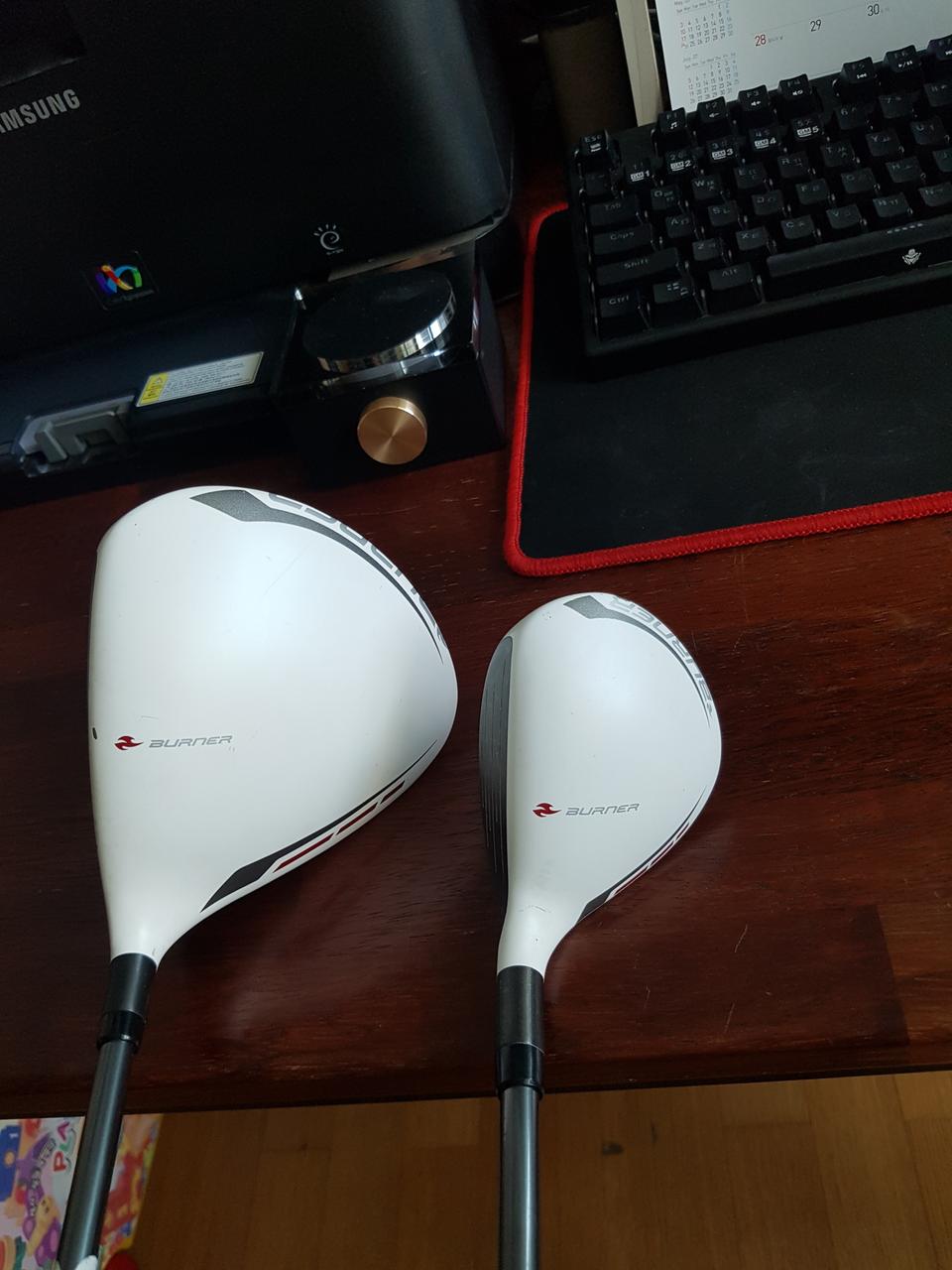 테일러메이드 명기 드라이버 와 유틸 버너 2.0 판매
