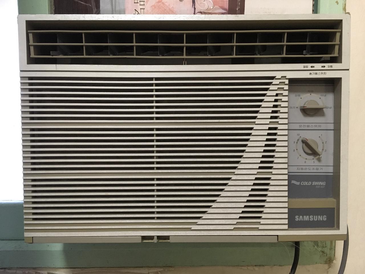 삼성 창문형에어콘 판매합니다.