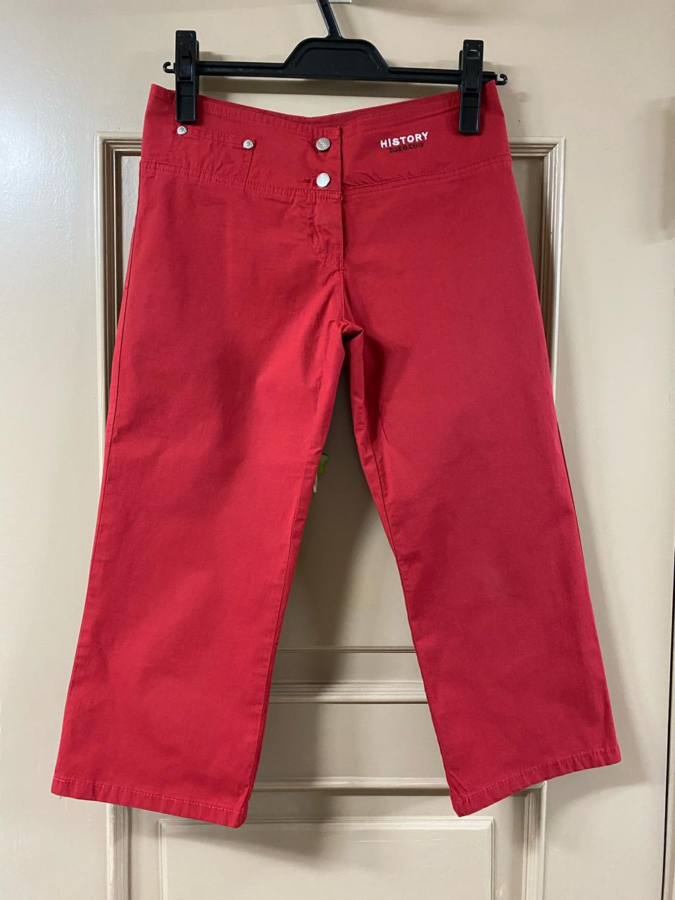 27인치 / 정품 히스토리 아이스버그 면바지 레드