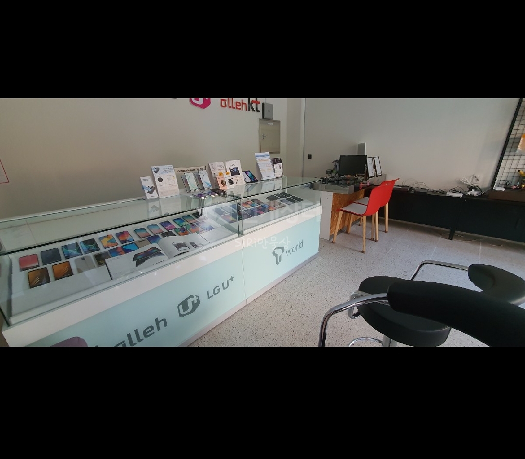 휴대폰 진열장(✔유리진열장셋트)