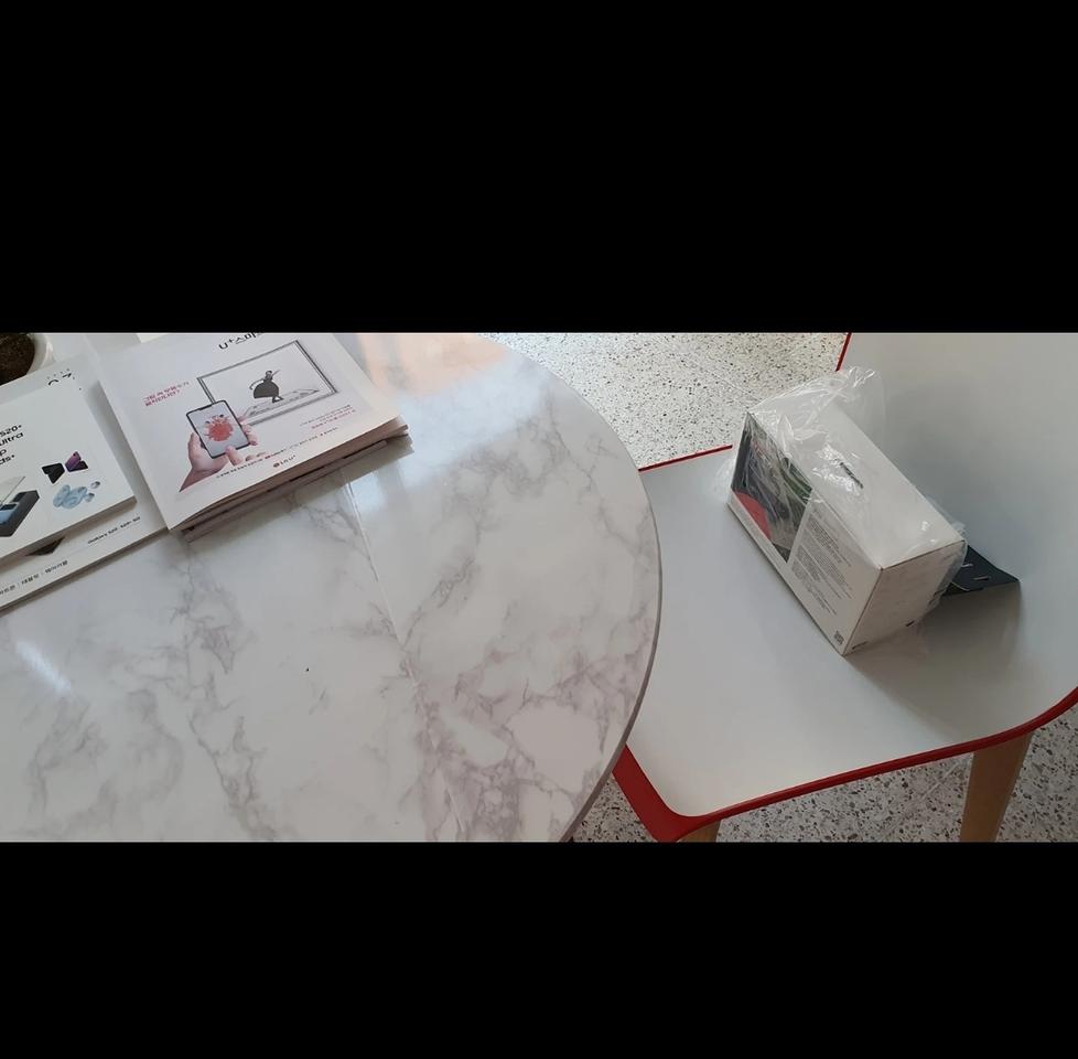 원형테이블+의자 2개(✔가격내림)