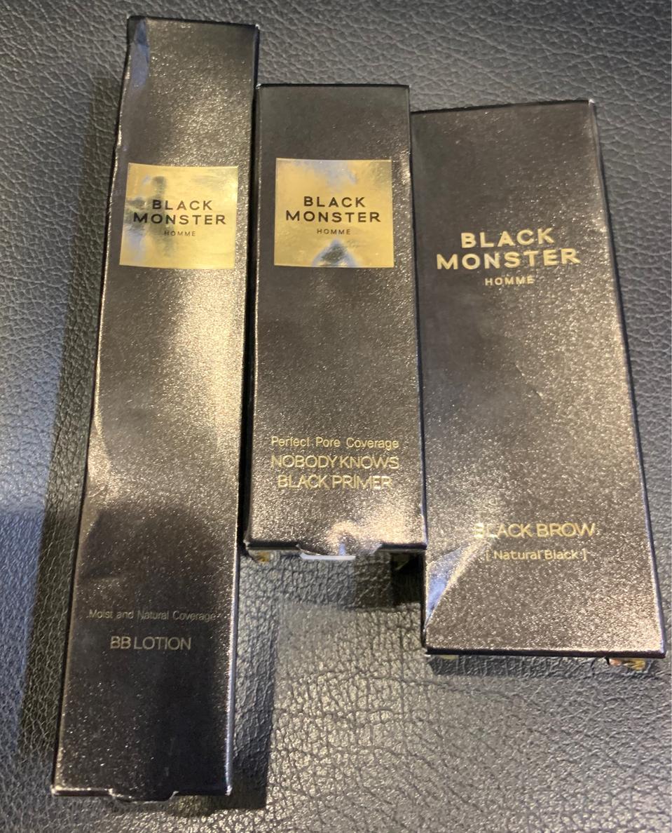 블랙몬스터 (남성전용 화장품) BB크림 ,프라이머,블랙브로우 판매
