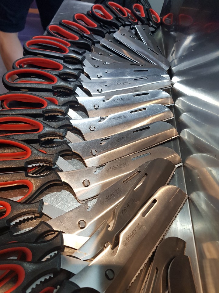 꼬미 칼가위 뼈도잘려요 19개 일괄