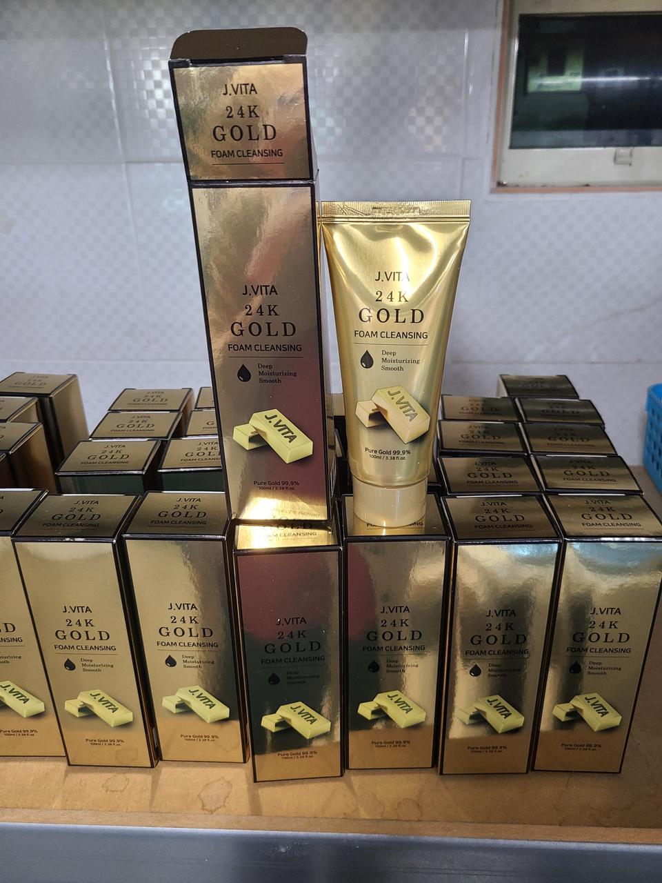 24k 골드 폼클렌징