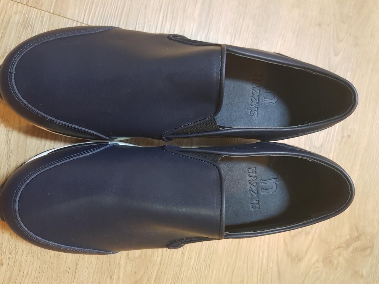 헤지스슬립온/275/네이비/새제품