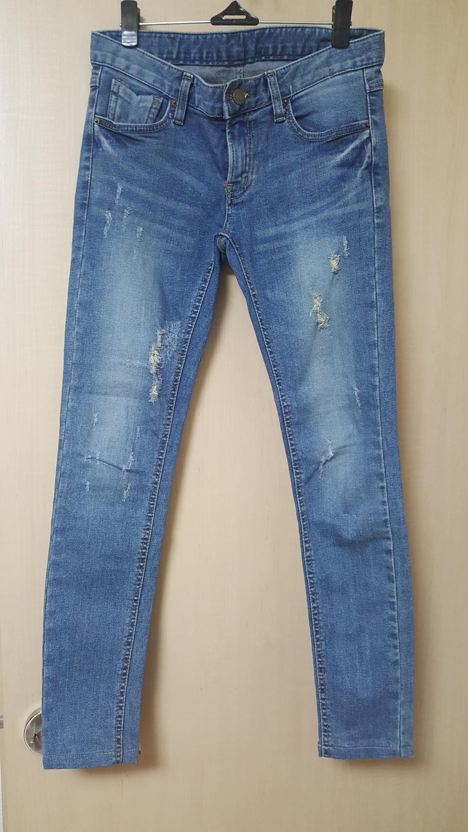 여자 구제 청바지 k