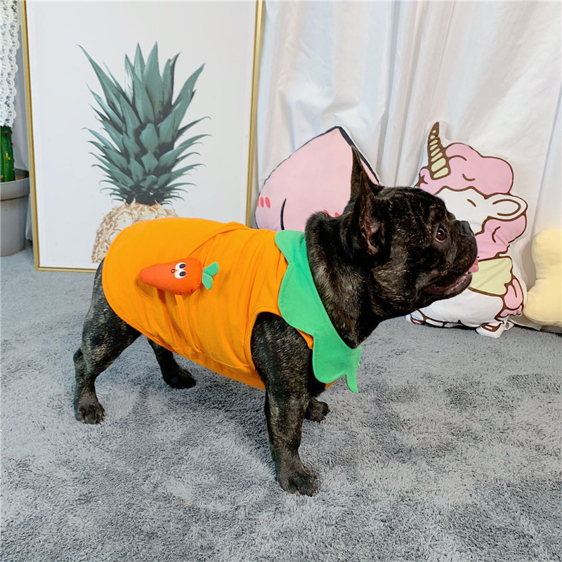 당근 민소매 강아지 나시 티셔츠 S-2XL @애견의류 강아지옷 애견옷