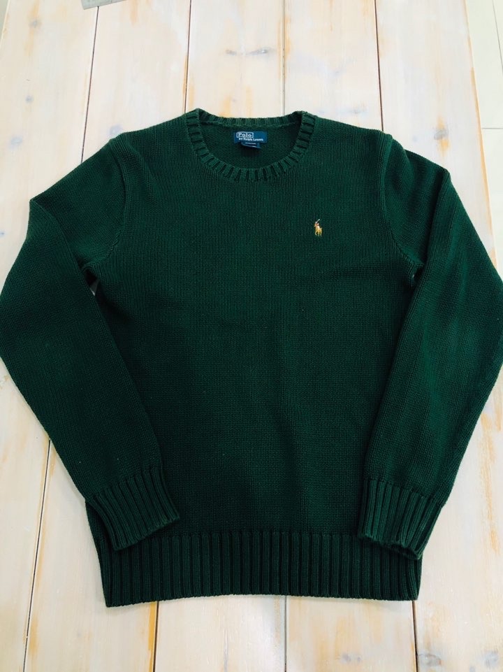 [L] 폴로 랄프로렌 니트 녹색 초록