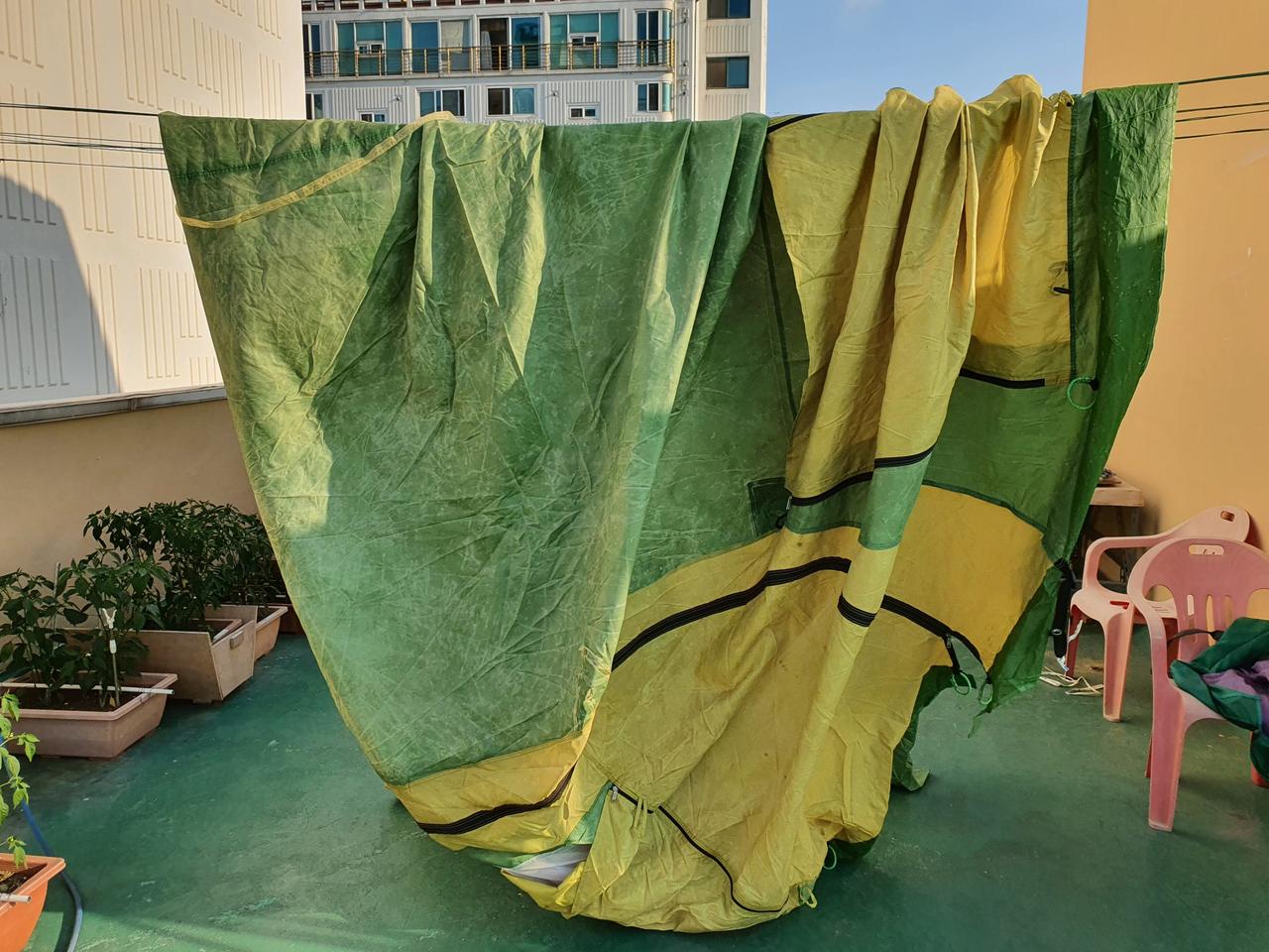 4~5인용텐트(코오롱제품)