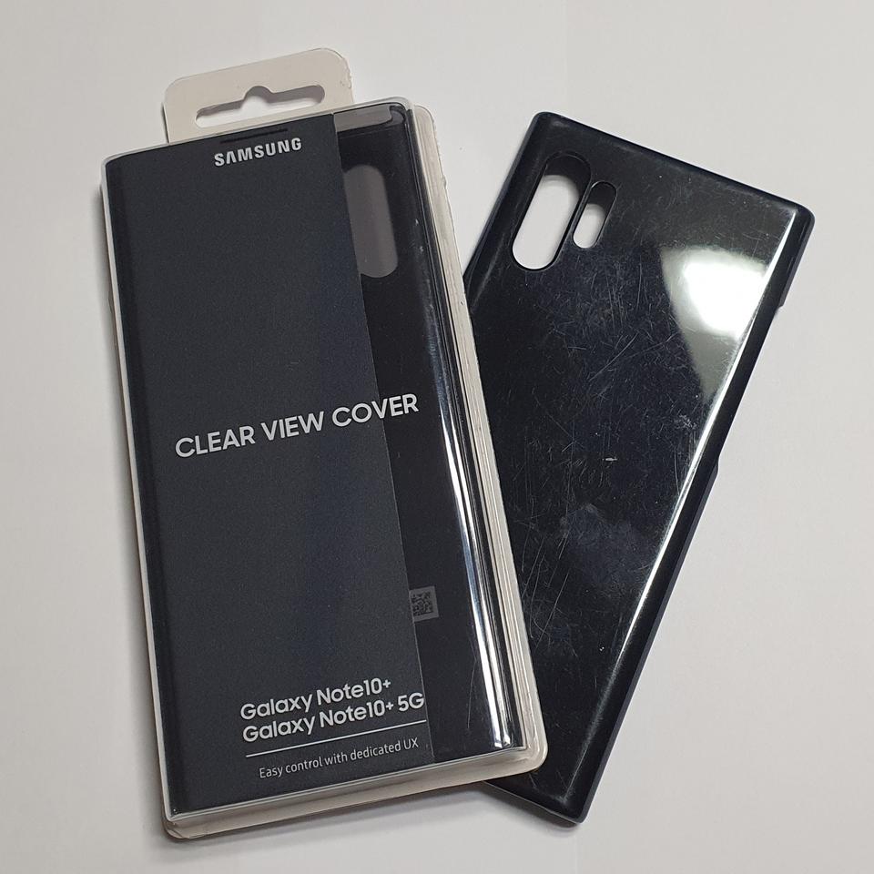 [새상품] 노트10+ 클리어뷰커버 + LED뷰커버 일괄