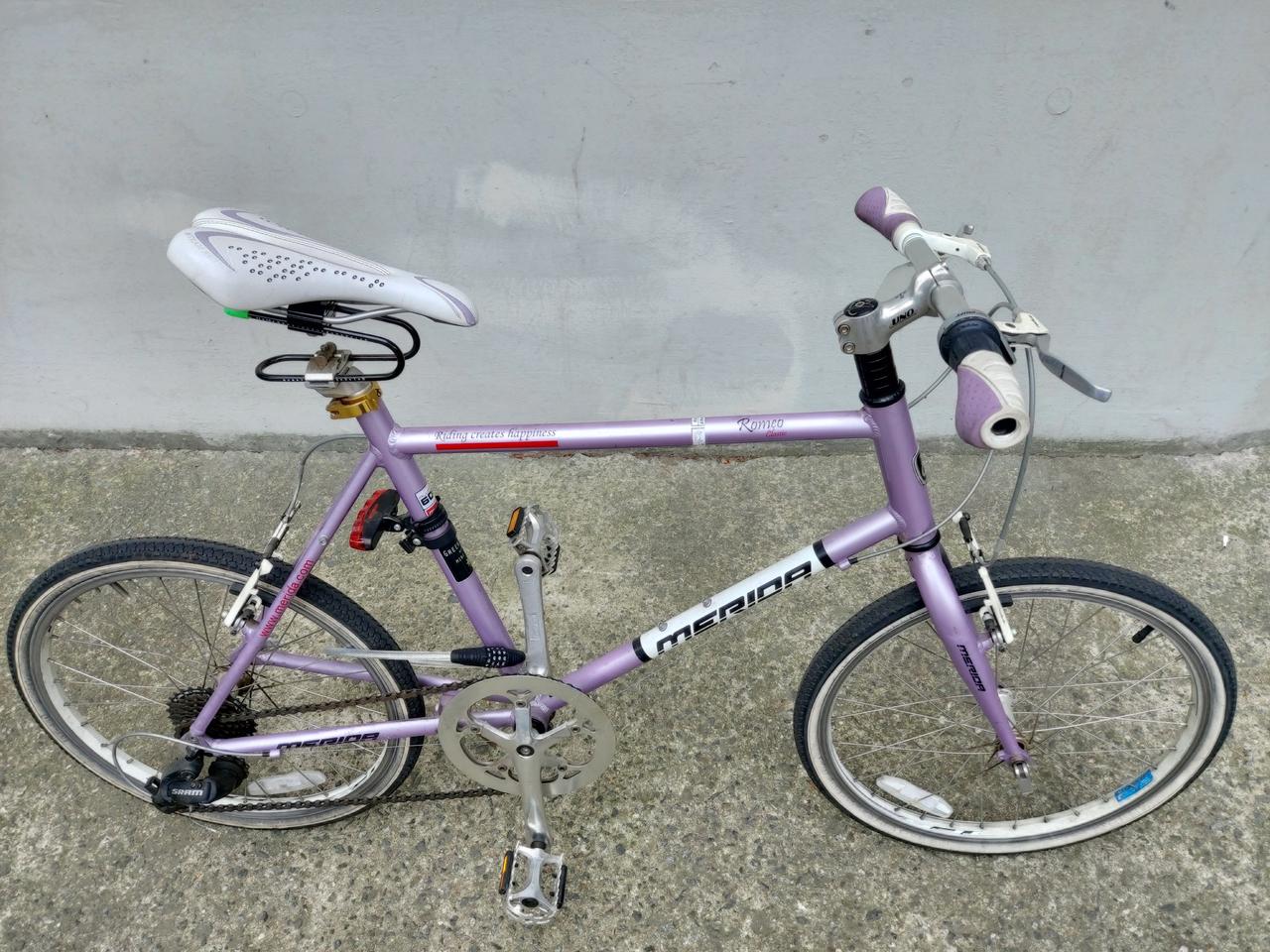 메리다자전거,메리다로미오우노미니클레식바이크미니벨로자전거,희귀모델7단로드자