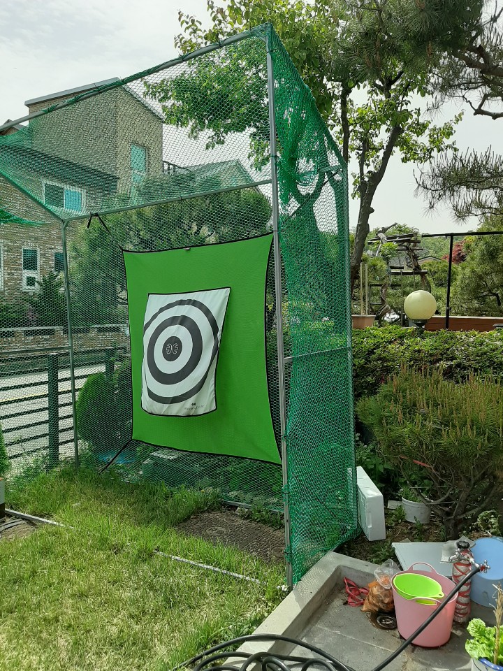 골프연습망 수제품입니다