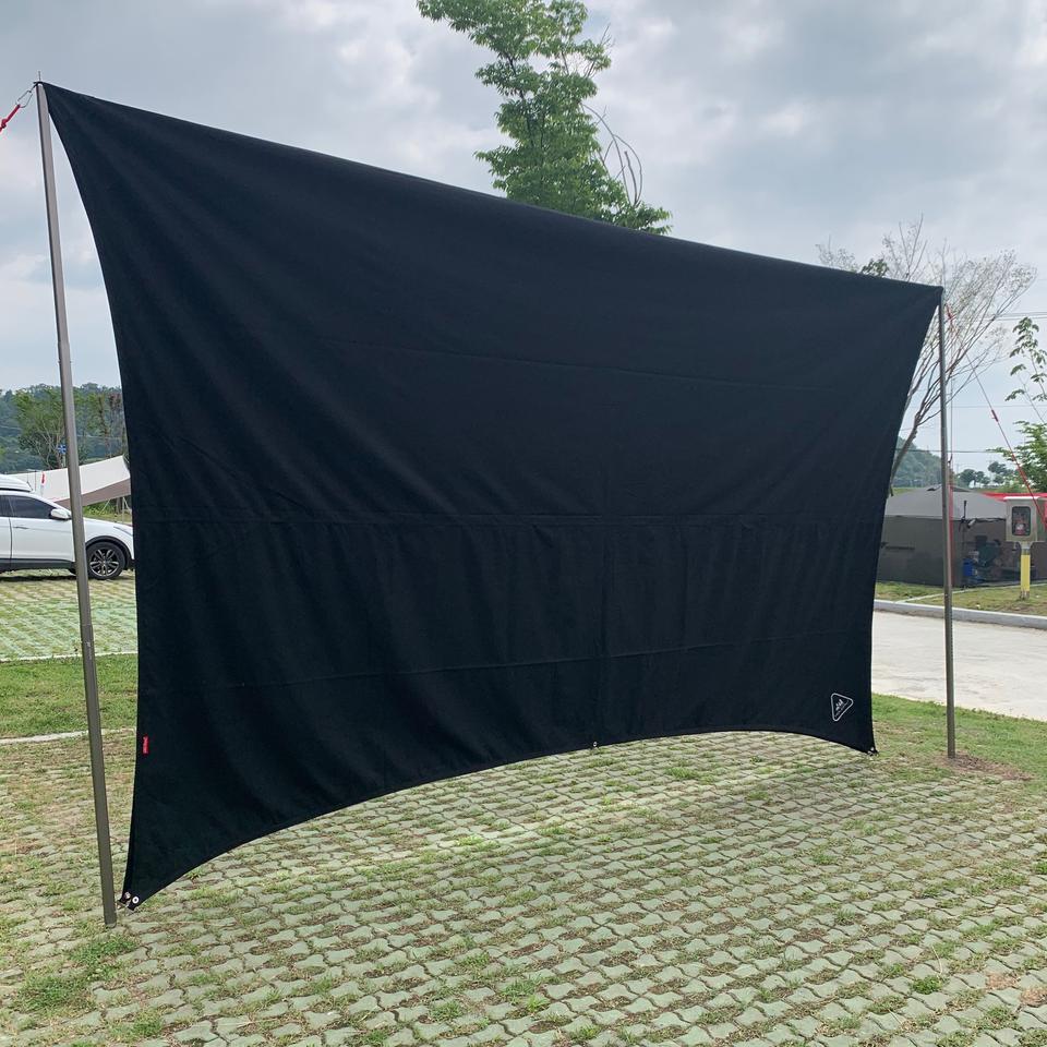 홀리데이 렉타커브 면 타프 블랙 풀셋 팝니다