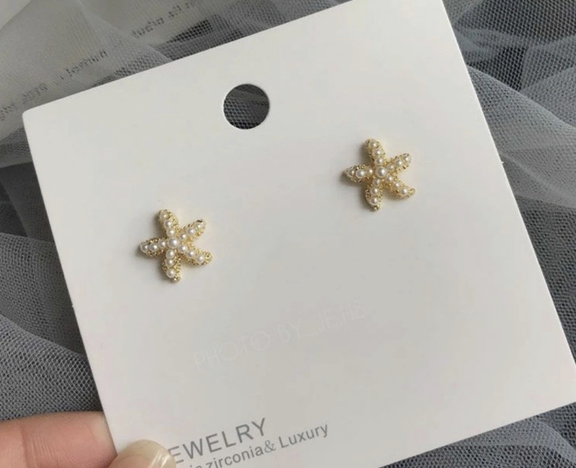 불가사리 귀걸이