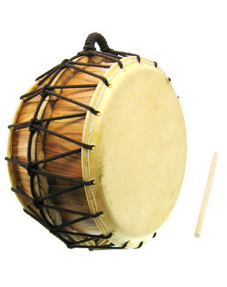 사물놀이 최고급 가죽 북 악기 전통 성인용 큰 사이즈