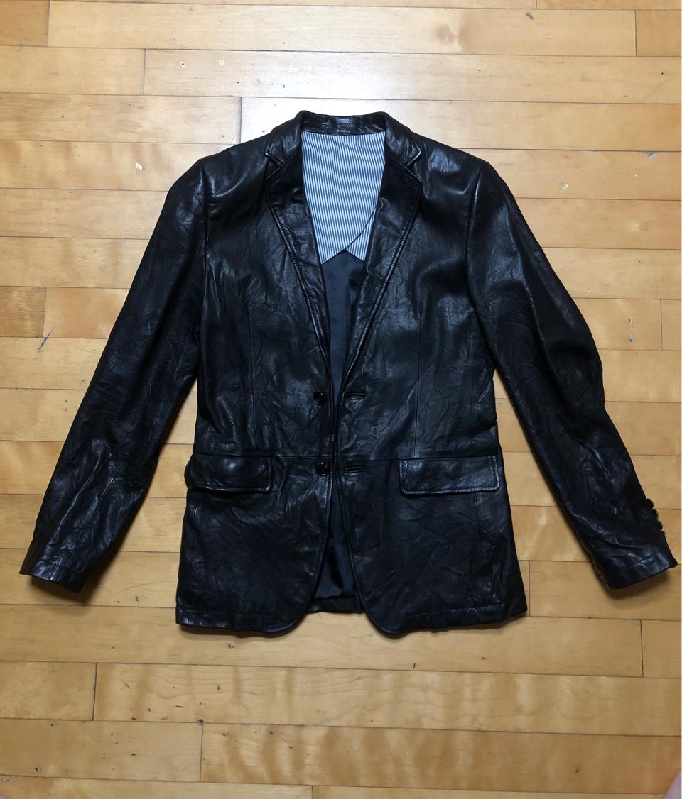 지오지아 양가죽 자켓