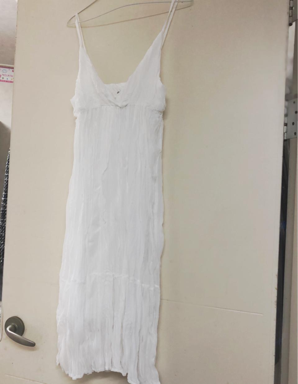 새상품 주름 뷔스티에 원피스