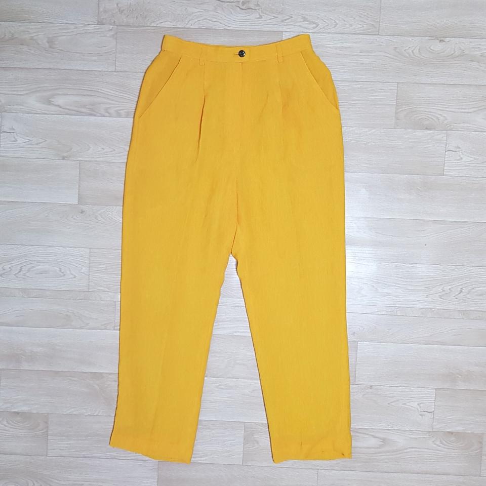 GIVY 기비 투턱 팬츠