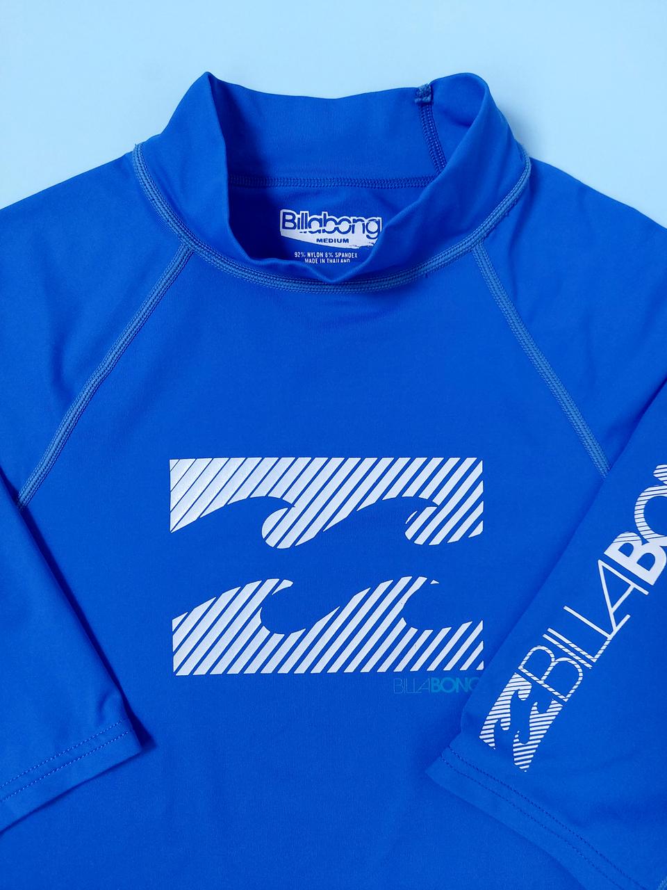 빌라봉 | 스윔웨어 반팔 래쉬가드 블루 M