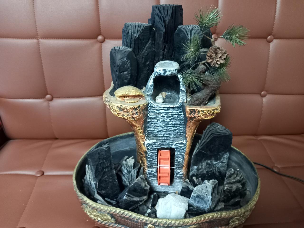 숯 물레방아 인테리어소품 가습기 제습기