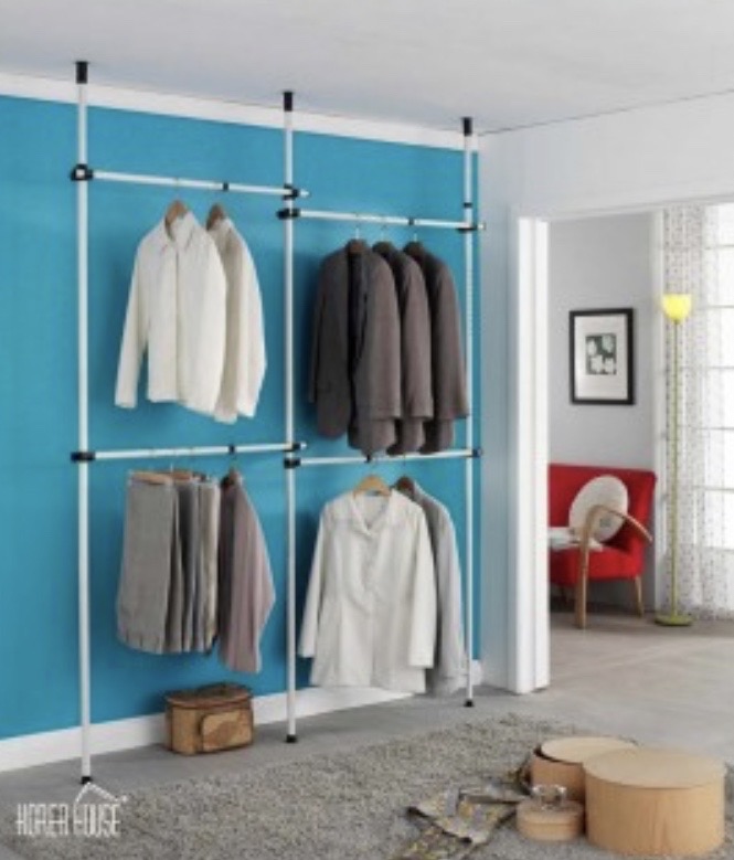 (새상품) 고정식 4단옷걸이 행거