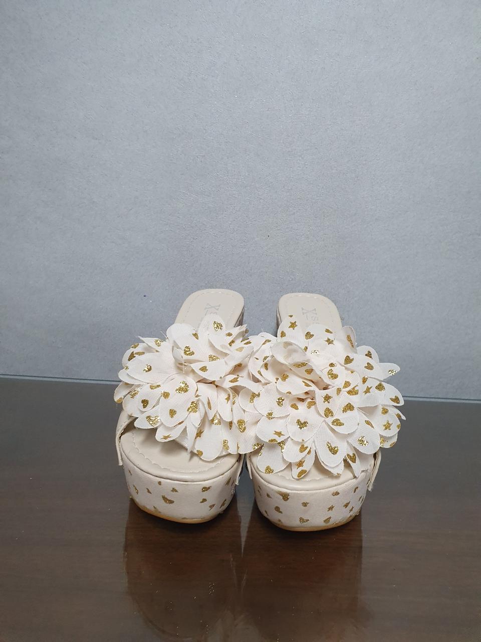 반짝이 프릴 슬리퍼 245~250