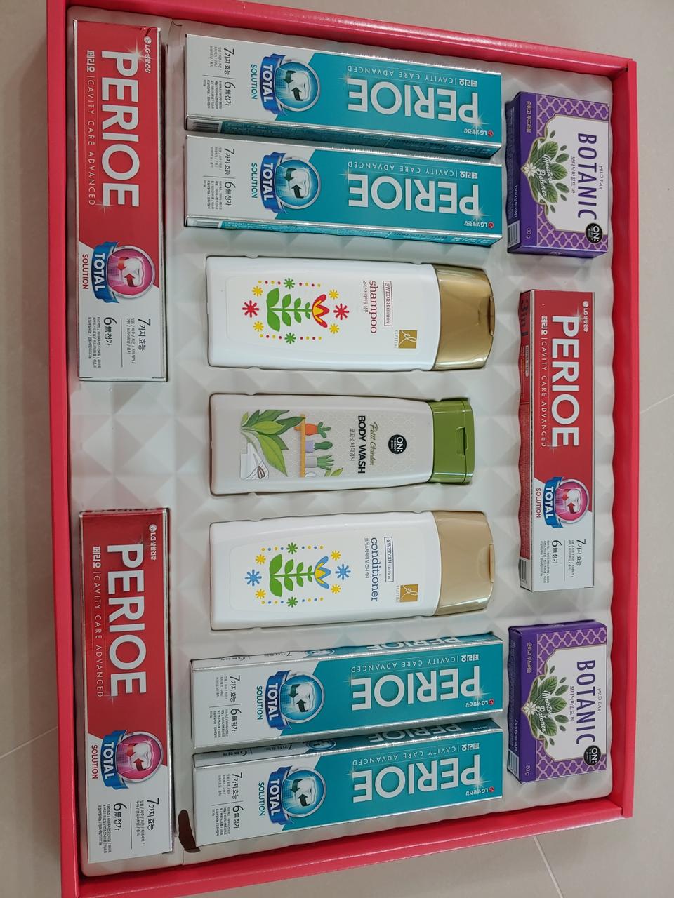 엘지생건 선물세트