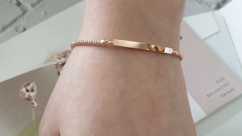 샐리 스틱 볼드 팔찌