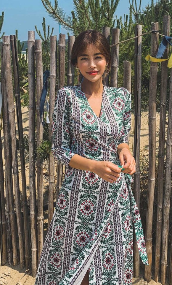 새제품.랩원피스 다이앤본 임부복 수유복