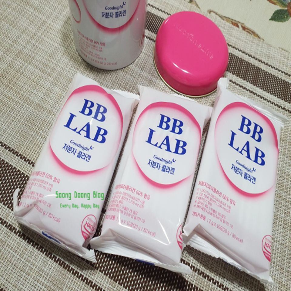 전지현 비비랩 저분자 콜라겐 4통