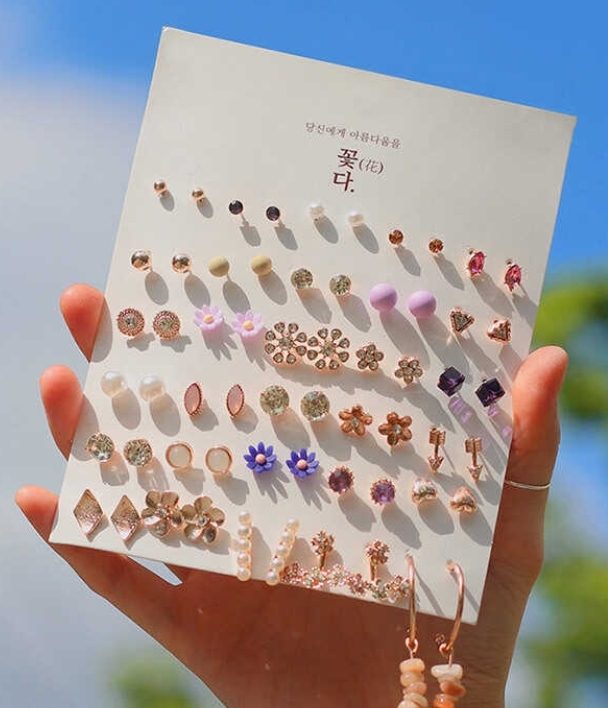 데일리귀걸이60개세트