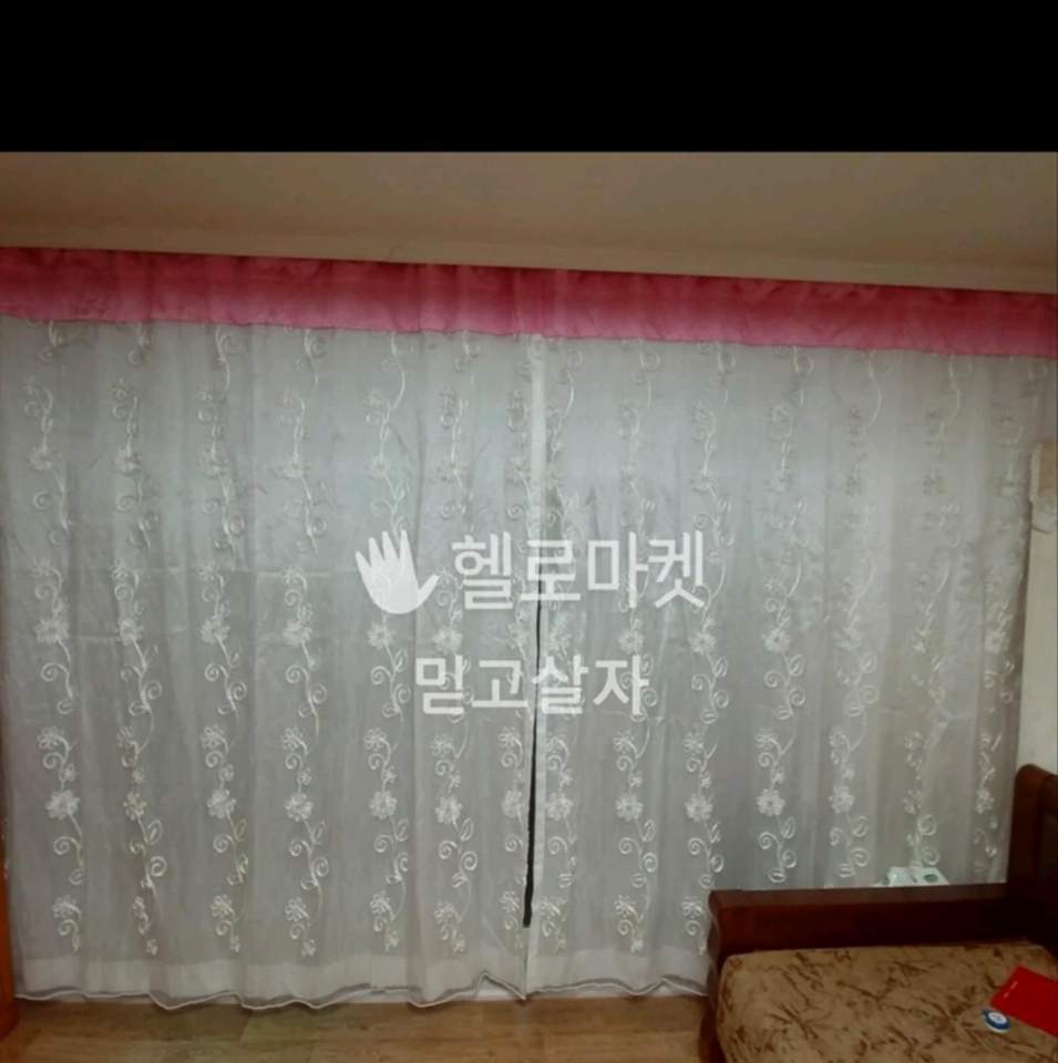 레일.레이스커튼 한세트410-222