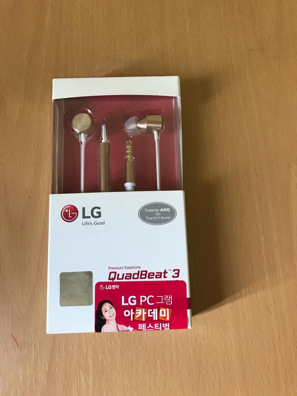 LG 이어폰 쿼드비트3