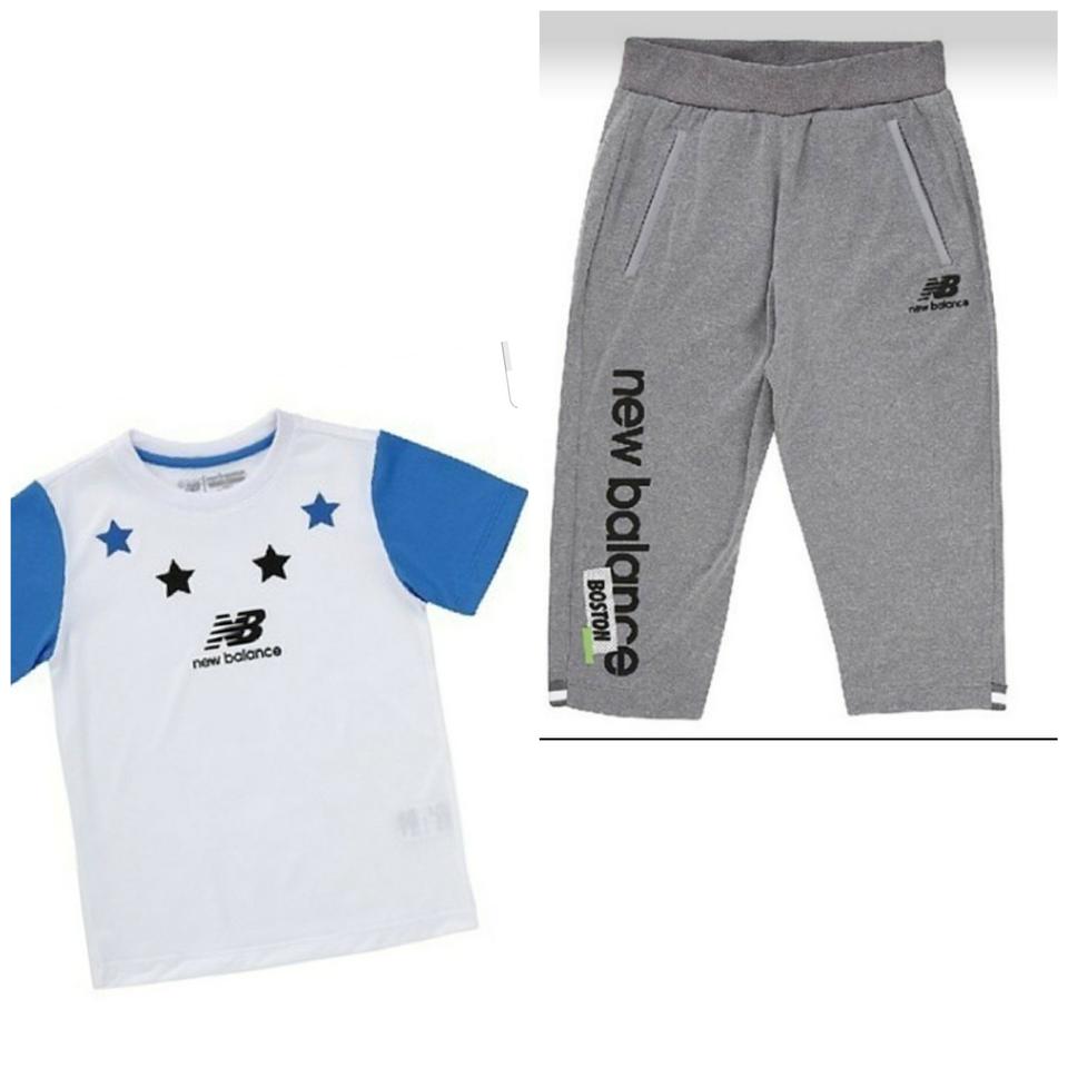 뉴발란스키즈 반팔 세트 정품