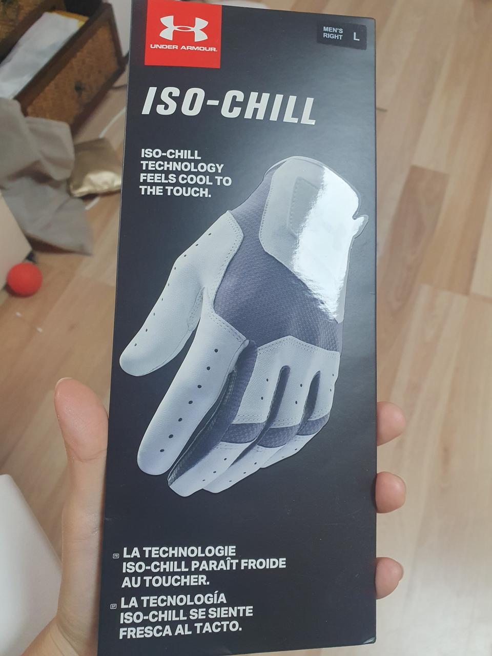 언더아머 남성 골프 오른손 장갑 L 미사용 최저가