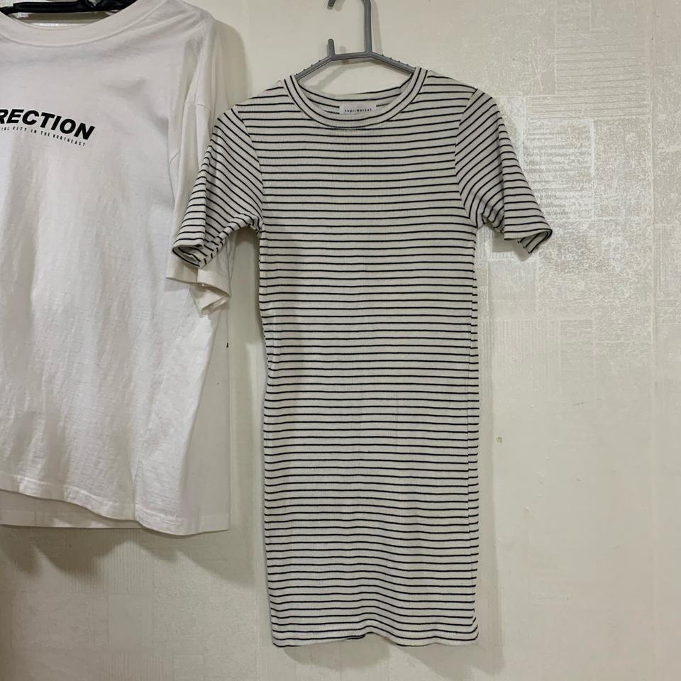 스트라이프 원피스