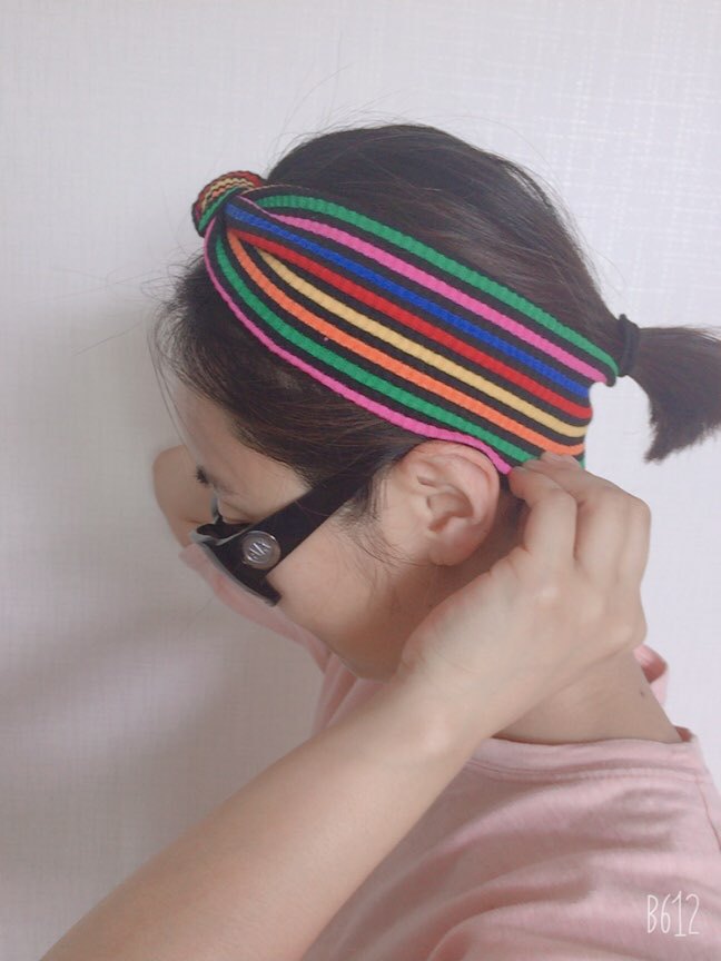 헤어반다나 머리띠