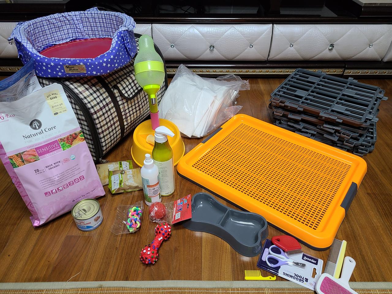 강아지 용품풀세트로 판매합니다